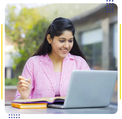 A student researching popular courses in Australia, including IT, Engineering, Healthcare, and Business - ISEC expertise